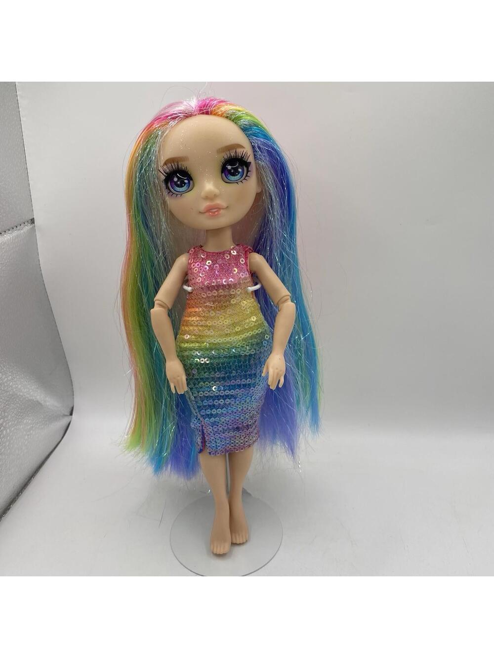 Amaya Raine Rainbow High 11" Shimmer Fashion Doll MGA Dress and Jacket. B06